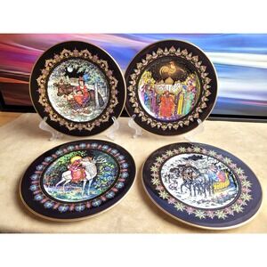 Heinrich Villeroy & Boch Magical Fairy Tales of Old Russia Collectible Plates